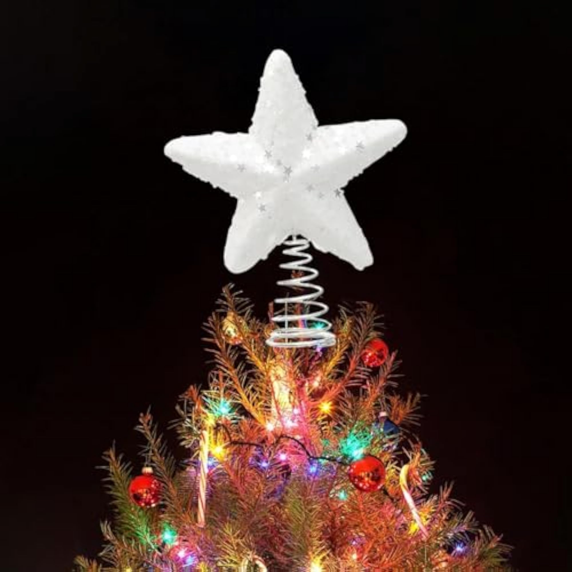 Christmas Treetop Star for Indoor Use